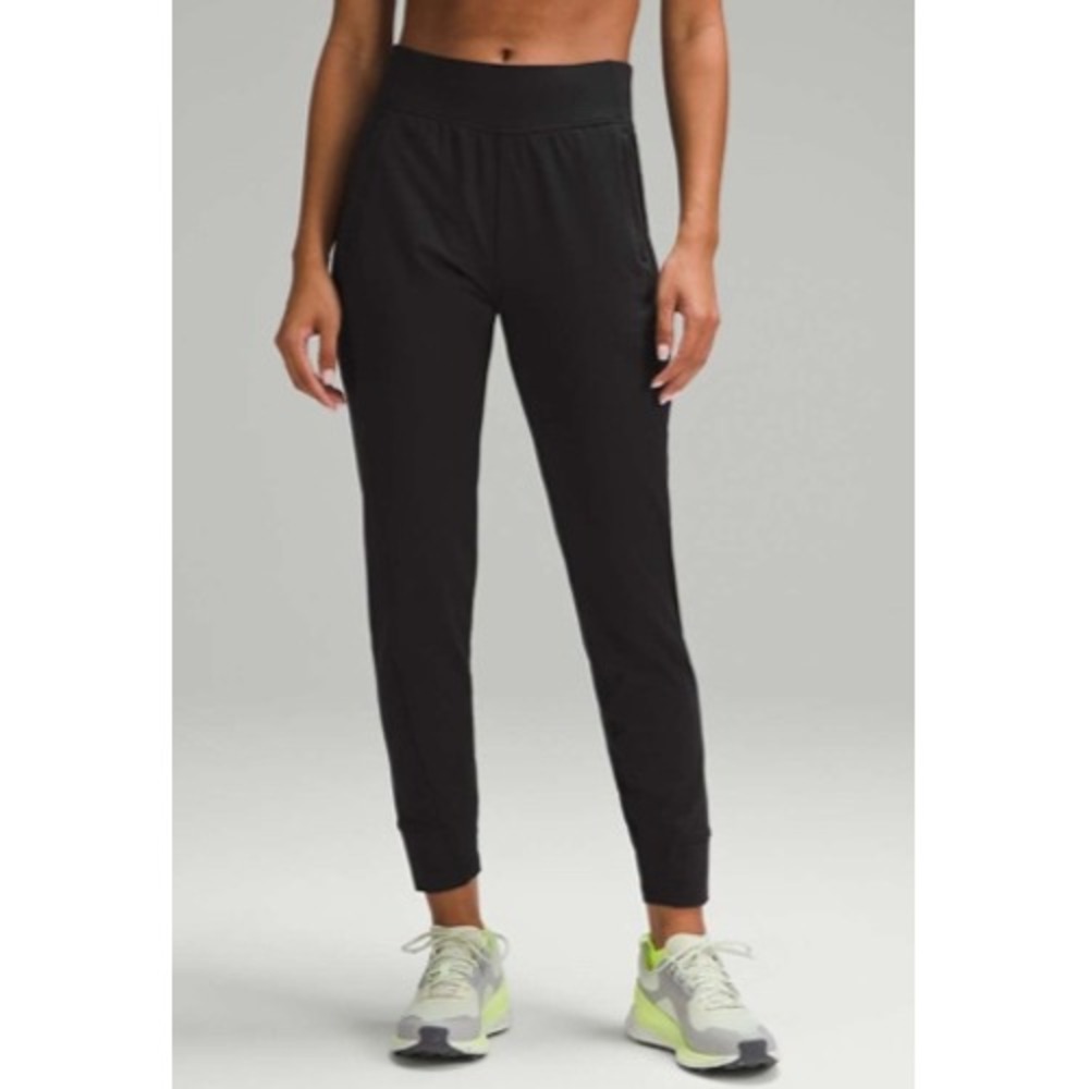 Lululemon Its Rulu Run Fleece High Rise Jogger Size 2 Black